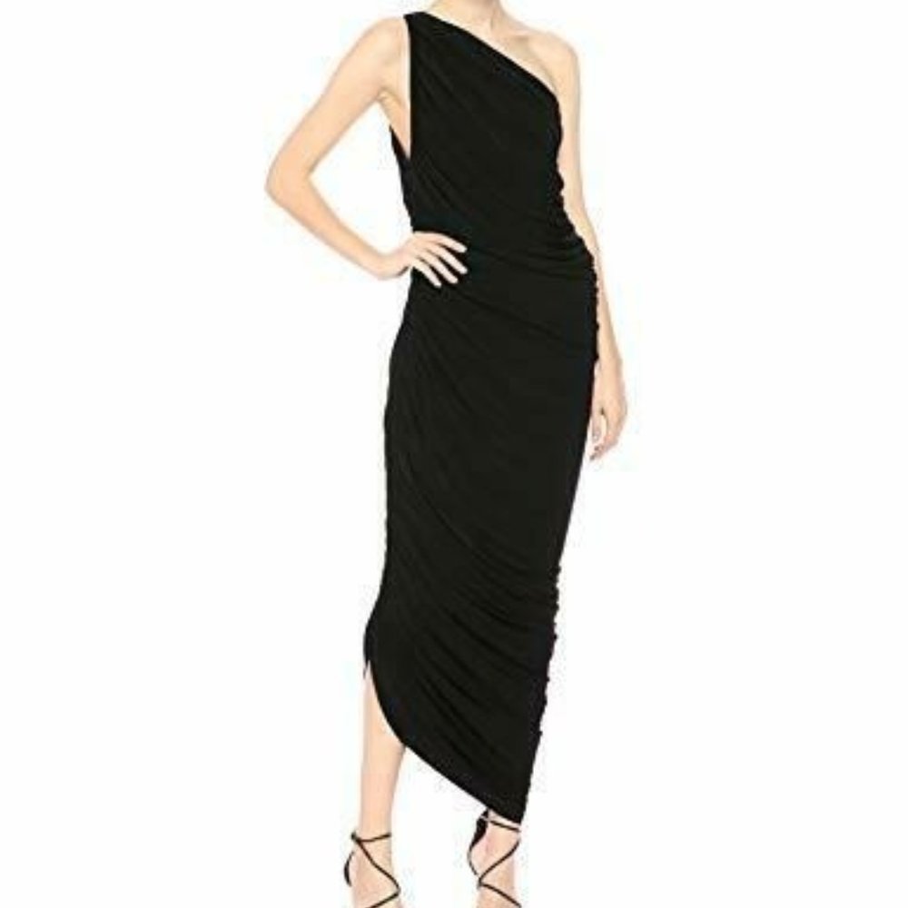 *NEW* Norma Kamali Black Diana Gown (SMALL)